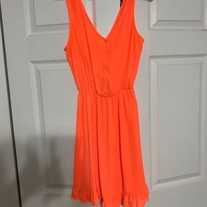 Bright Coral Dress